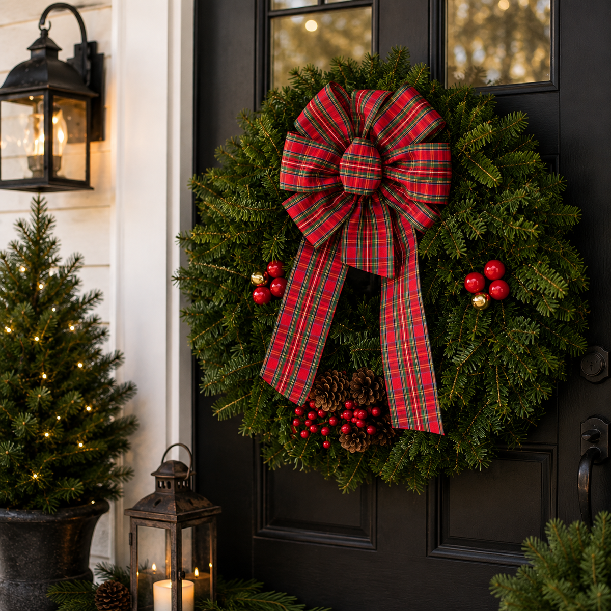 Highland 20in Wreath | Christmas Wreath