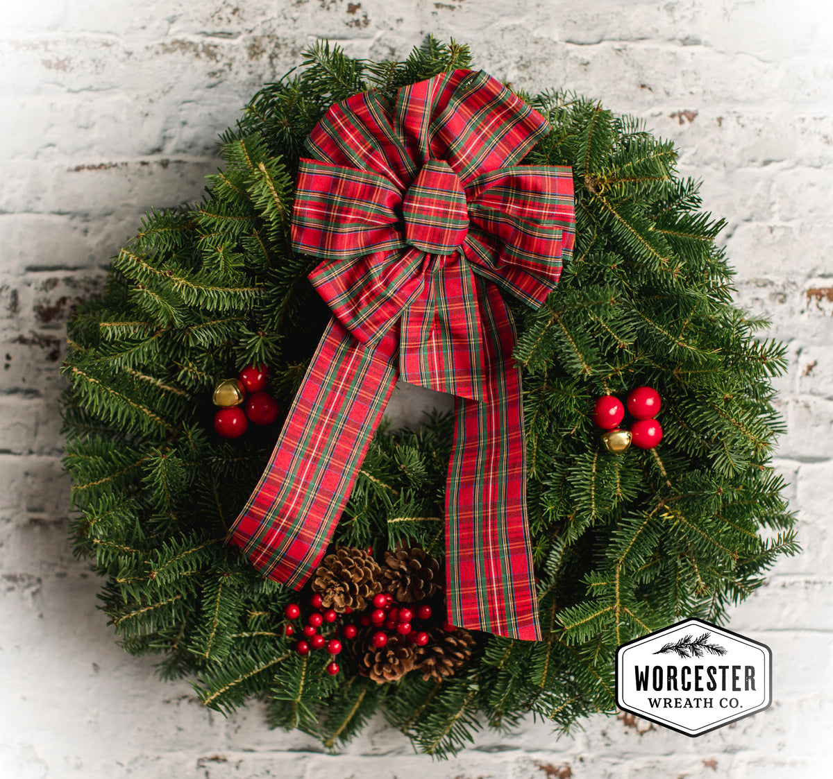 Highland 20in Wreath | Christmas Wreath