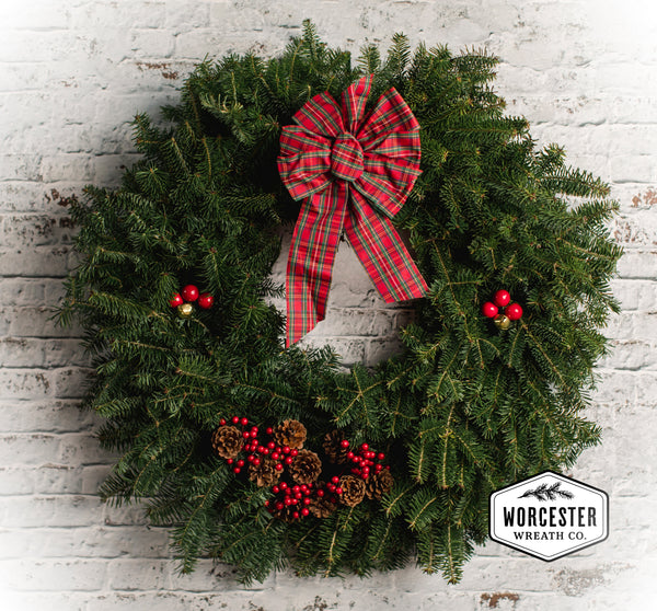 Highland 30in Wreath | Christmas Wreath